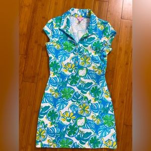 Lilly Pulitzer cut out polo dress ☀️